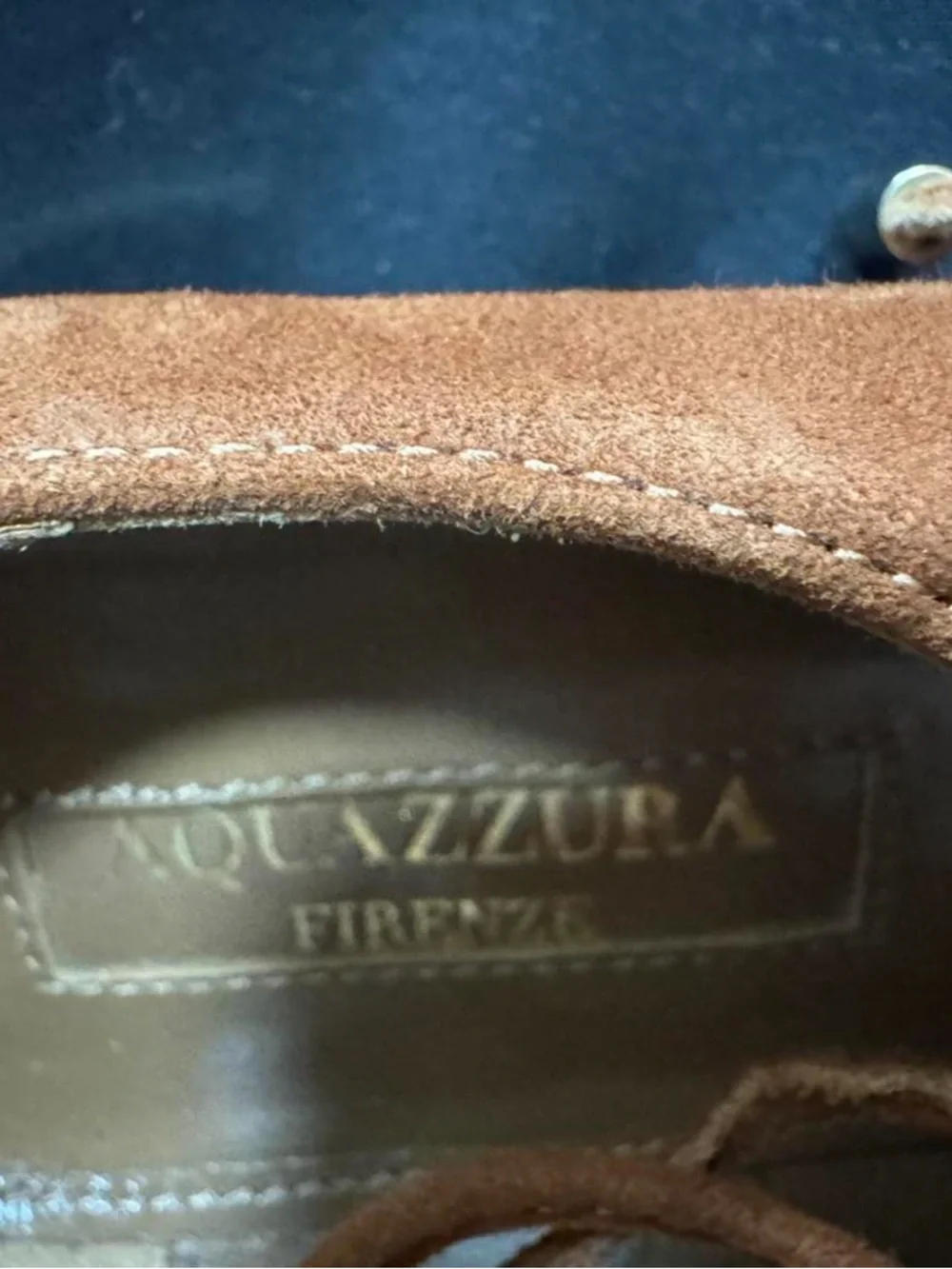 Aquazzura soft suede